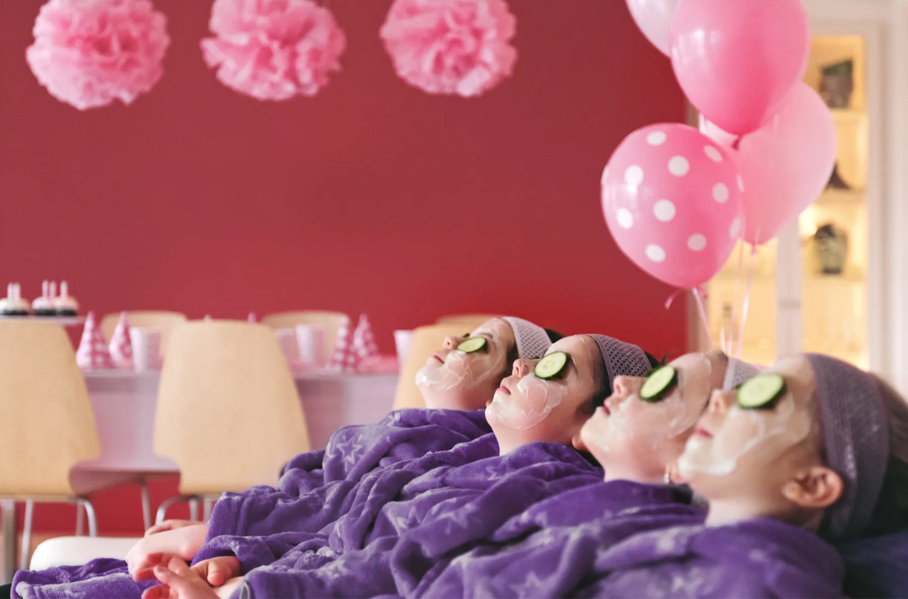 Atelier spa enfants, ambiance cocooning